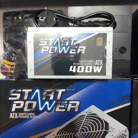 Nguồn máy tính Start Power 400W, Công suất thực 400W ( 80 Plus ) - Bảo ...