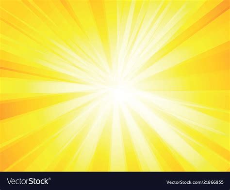 Yellow rays background Royalty Free Vector Image