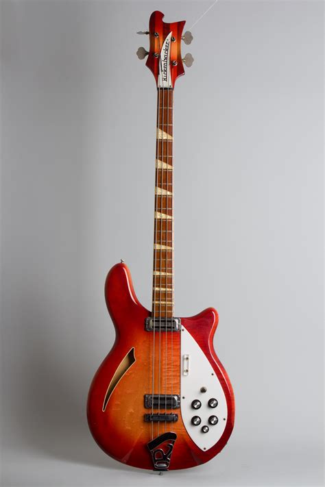 Rickenbacker Model 4005 Semi-Hollow Body Electric Bass Guitar (1968 ...