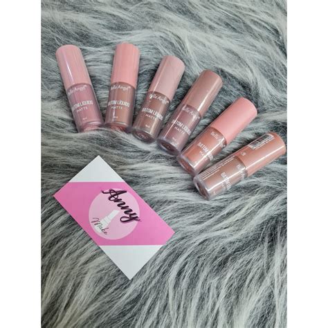 Batom Liquido Matte Nude Belle Angel Cores Sortidas Validade Shopee Brasil