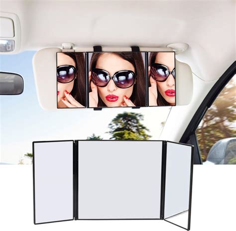 Amazon Car Visor Mirror Styddi Car Universal Makeup Travel