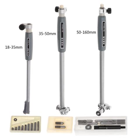 Inner Diameter Gauge Measuring Rod + Probe (no indicator) 10 18 35 50 ...