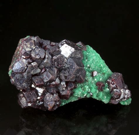 Cuprite With Calcite Tsumeb Mine Tsumeb Oshikoto Region Namibia