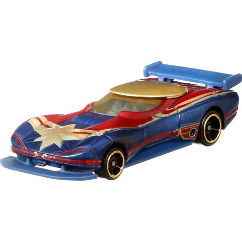 Carrinho Hot Wheels Marvel Capit Marvel Captain Marvel Fyv Mattel Toyshow Tudo De
