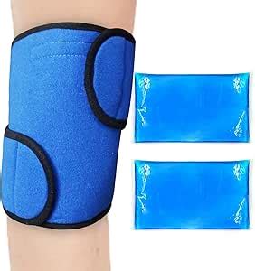 Knee Ice Gel Hot Cold Pack Wrap For Knee Pain Relief Replacement Surgery Sports Injuries