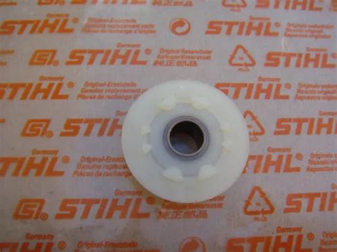 Genuine Stihl Ms Tc Ms T Ms Oil Pump Worm Gear P T New