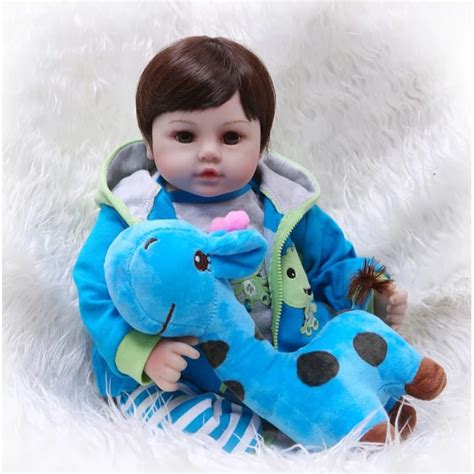 Bebe Reborn Girafa - Bebe Reborn Menino Girafa Realista Boneco Lindo 100% silicone Promoçâo ...