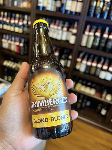 Bia Grimbergen Blonde Th Ng Chai Ml Bianhagau Vn