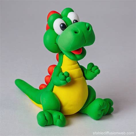 Yoshi Character Model Stable Diffusion Online