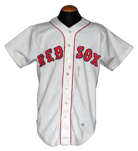 Lot Detail - 1985 Roger Clemens Boston Red Sox Game-Used Jersey