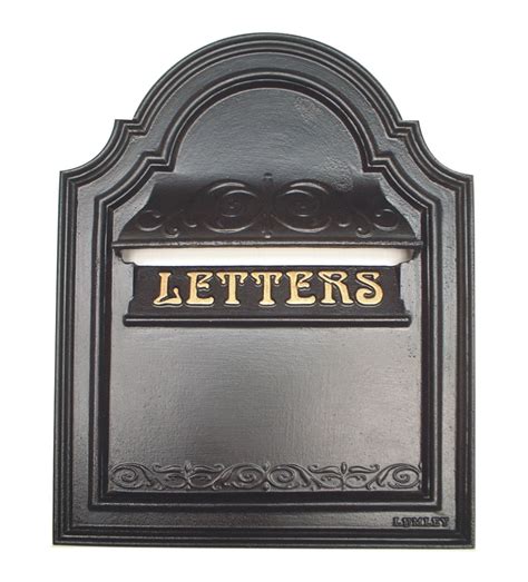 Cast Iron Letter Box Victorian Style Period Decor Made By Lumley Designs