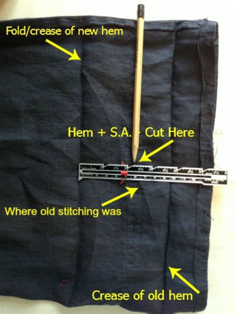 hemming ready  wear pants  daily sew