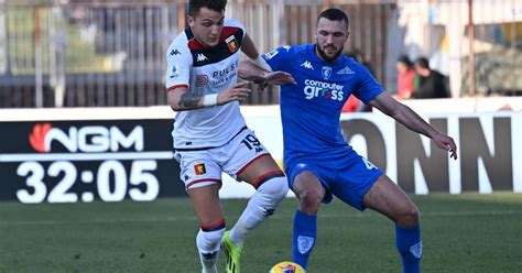 Pochi Brividi Empoli Genoa A Reti Inviolate