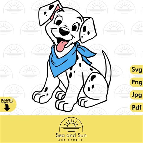 101 Dalmatians Disney Video Clip Art Library