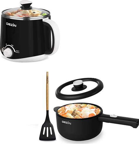 Amazon Dezin L Hot Pot Electric And L Rapid Noodles Cooker Home Kitchen