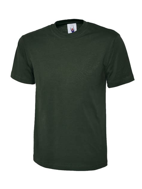 301 Classic T Shirts Bottle Green Uc301 Bottle Green Xl 180 Gsm Classic