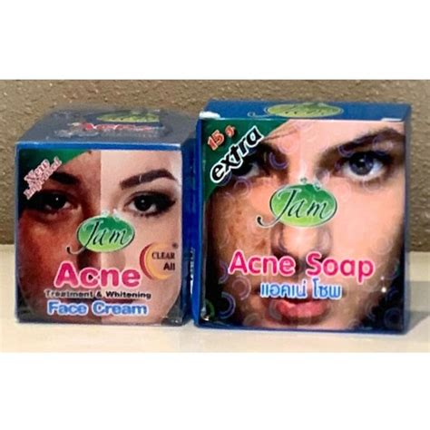 Acne Whitening Face Cream And The Soap Acne Super Treatment Set Wemeshed Africa