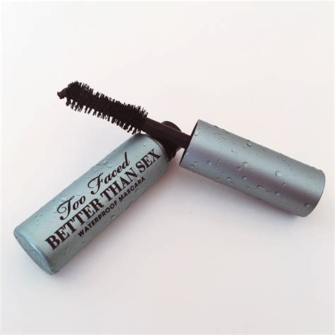 Too Faced Better Than Sex Waterproof Mascara Review Rachael Divers