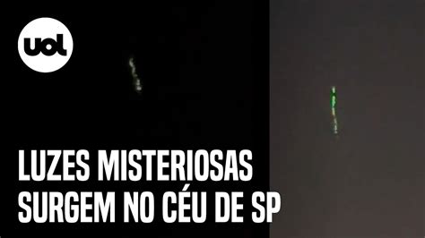 Luzes Misteriosas Surgem No C U De S O Paulo E Intrigam Moradores Veja