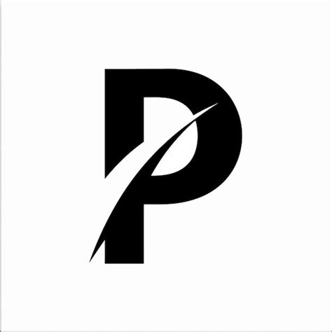 P Letter Logo Vector Premium Ai Generated Vector