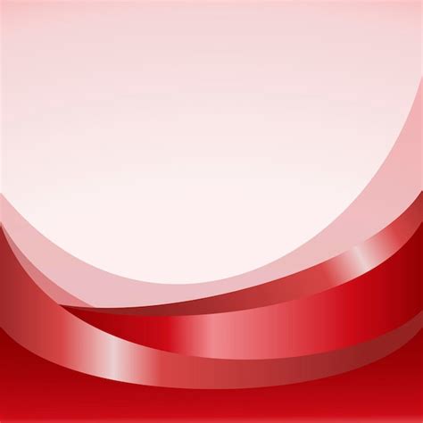 Vector De Fondo Estampado Curva Roja Vector Gratis