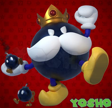 King Bob Omb Bob Ombs Rmario