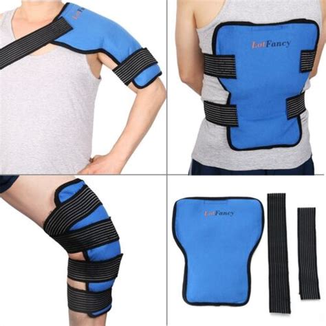 Buy Ice Pack Gel Wrap Hot Cold Therapy For Shoulder Knee Leg Ankle Back Pain Relief Online At