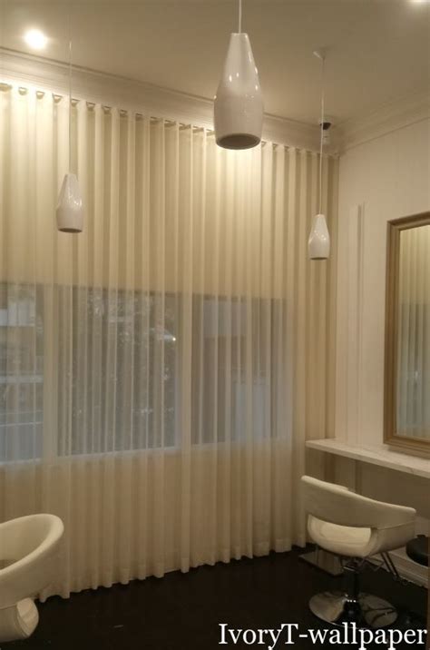 S Fold And S Wave Sheer Curtains Designed And Manufactured At Ivoryt Fabric And Wallpaper