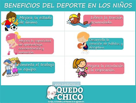 ¡beneficios Del Deporte En Los Niños Quedochico Niños Haciendo
