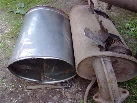 резонатор из нержавейки — ГАЗ 31105, 2,4 л, 2008 года | своими руками ...
