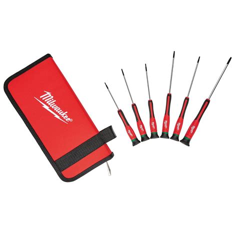 Milwaukee Комплект прецизни отвертки, Torx, 6 броя