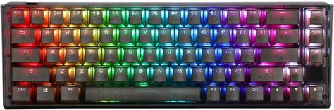 Ducky One 3 SF Aura 65 Mechanical Keyboard Cherry MX Red Switches Hot Swappable PCB