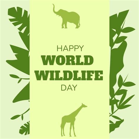 Free World Wildlife Day Templates To Edit Online