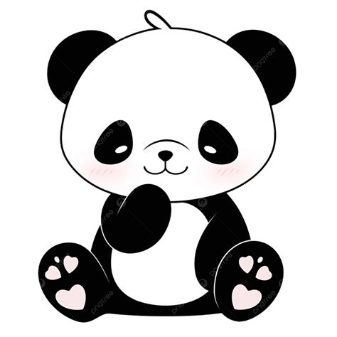 Cute Panda Cartoon Elements Panda Clipart Cute Clipart Cartoon