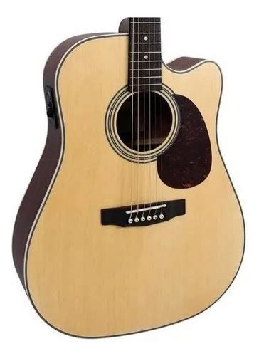 Violão Eletroacústico Cort Cec3 Ns Nylon Tampo Sólido