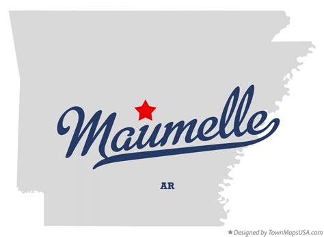 Map of Maumelle, Pulaski County, AR, Arkansas