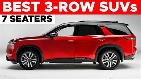 Best 3 Row 7 Seater Suvs For Families In 2024 Youtube