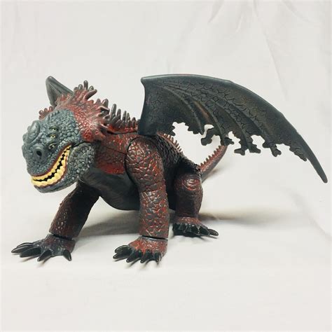 How to Train Your Dragon: RED DEATH FIGURE TOY (2010, Spin Master) No ...