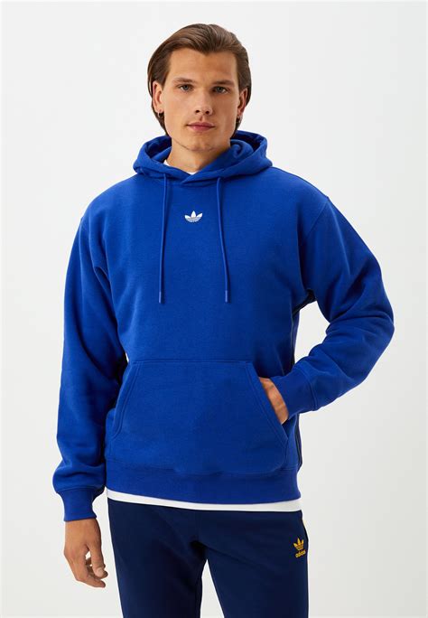 Худи adidas Originals PL HDY, цвет: синий, RTLACW418601 — купить в ...