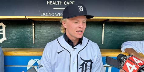 Max Clark Visits Comerica Park Before Padres Game