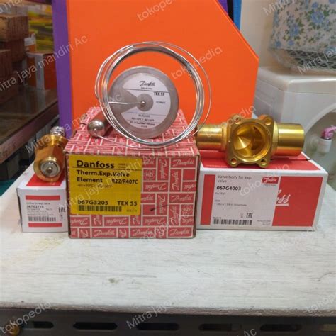 Jual Expansion Valve Tex Danfoss Set Orifice No Plus Body