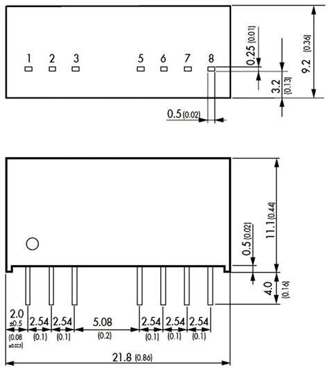 Tmr Wi Traco Power Isolated Through Hole Dc Dc Converter Ite