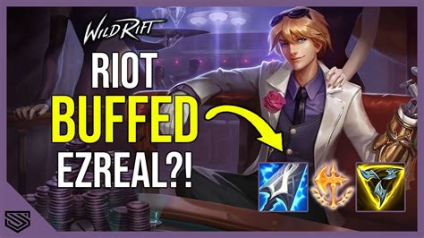 RIOT BUFFED EZREAL AGAIN 25k DAMAGE Best Ezreal Build Wild Rift