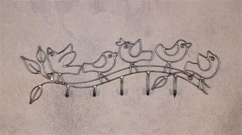 ключница из проволоки | Askı, Dekorasyon, Dekor