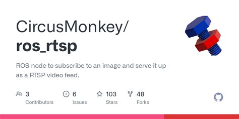 GitHub - CircusMonkey/ros_rtsp: ROS node to subscribe to an image and ...