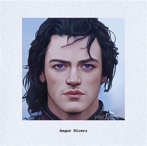 Aegor Rivers A Song Of Ice And Fire Asoiaf Art Asoiaf