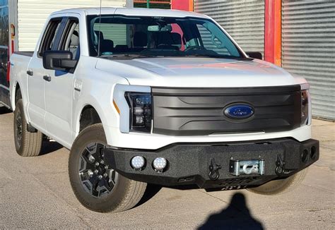 2022 2025 Ford F150 Lightning Front Bumper Iron Bull Bumpers