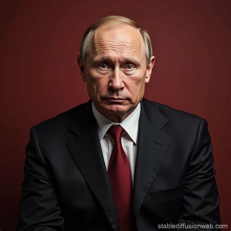 Angsty Putin With Bloody Nose Stable Diffusion Online