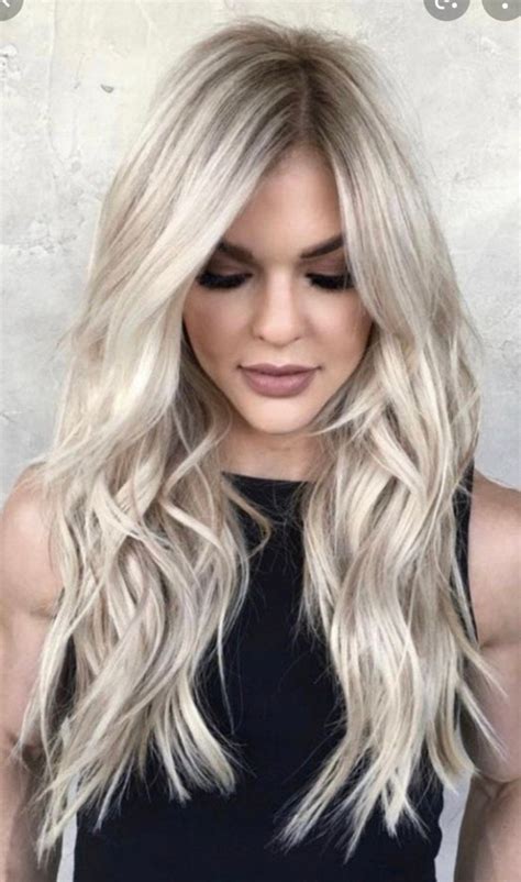 Luxury Balayage Highlight Light Ash Blonde Platinum 100 Human Etsy