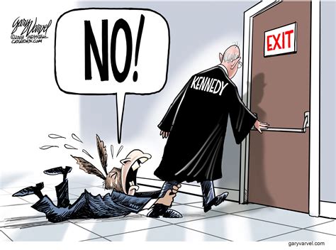 Political Cartoon U S Anthony Kennedy Retirement Supreme Court